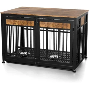 48 Inch Heavy Duty Dog Crate Furniture for Large Dogs