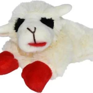 6" Lamb Chop Squeaky Dog Toy,